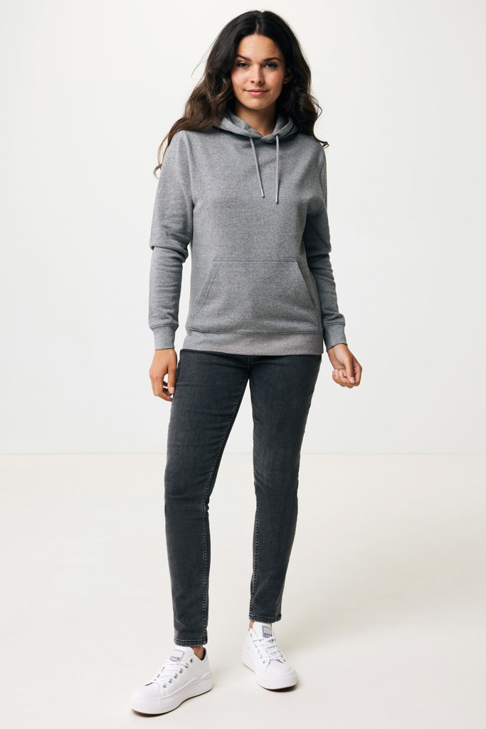 IQONIQ Rila lightweight recycled cotton hoodie