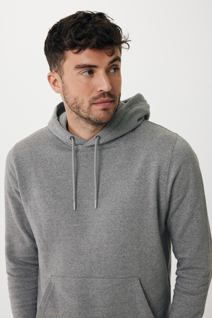 IQONIQ Rila lightweight recycled cotton hoodie