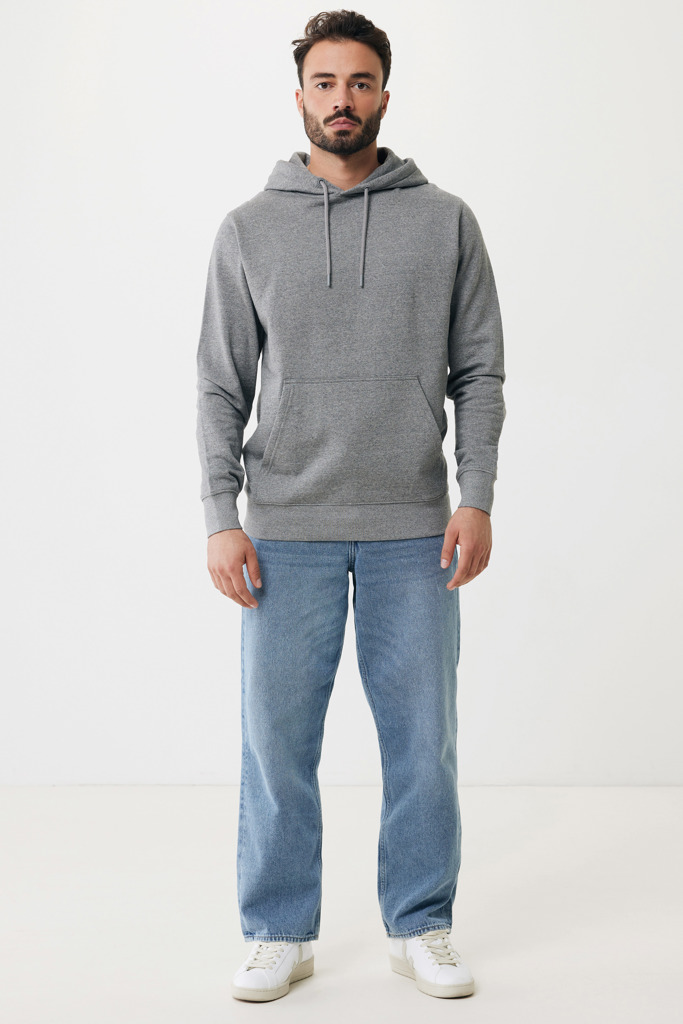 IQONIQ Rila lightweight recycled cotton hoodie