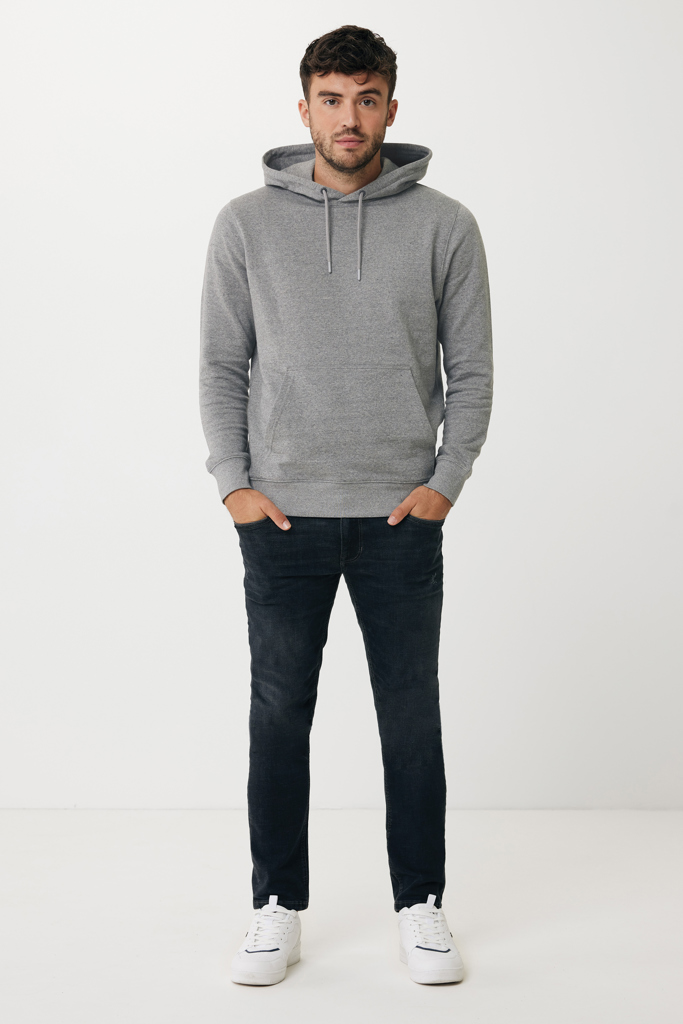 IQONIQ Rila lightweight recycled cotton hoodie