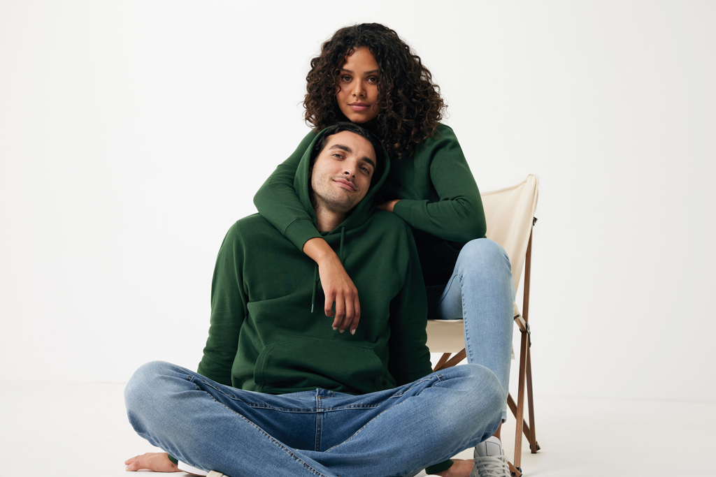 IQONIQ Rila lightweight recycled cotton hoodie