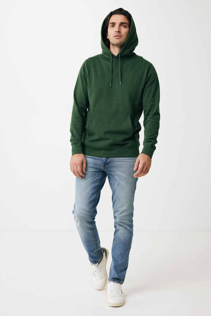 IQONIQ Rila lightweight recycled cotton hoodie