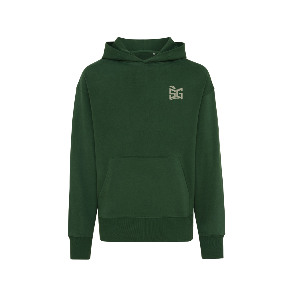 IQONIQ Yoho recycled cotton relaxed hoodie