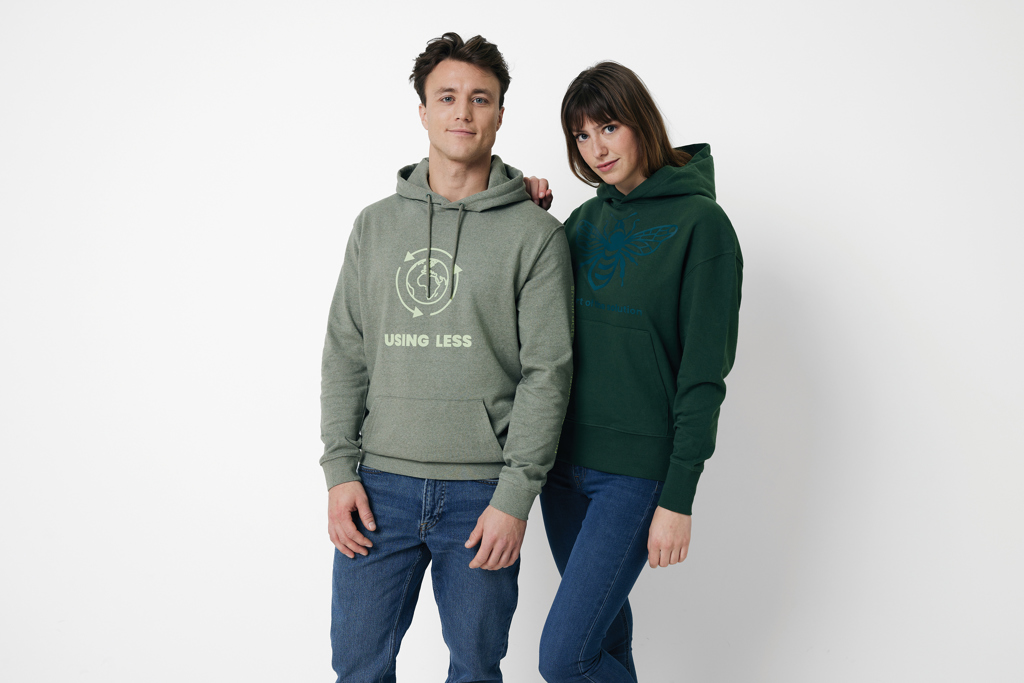 IQONIQ Yoho recycled cotton relaxed hoodie