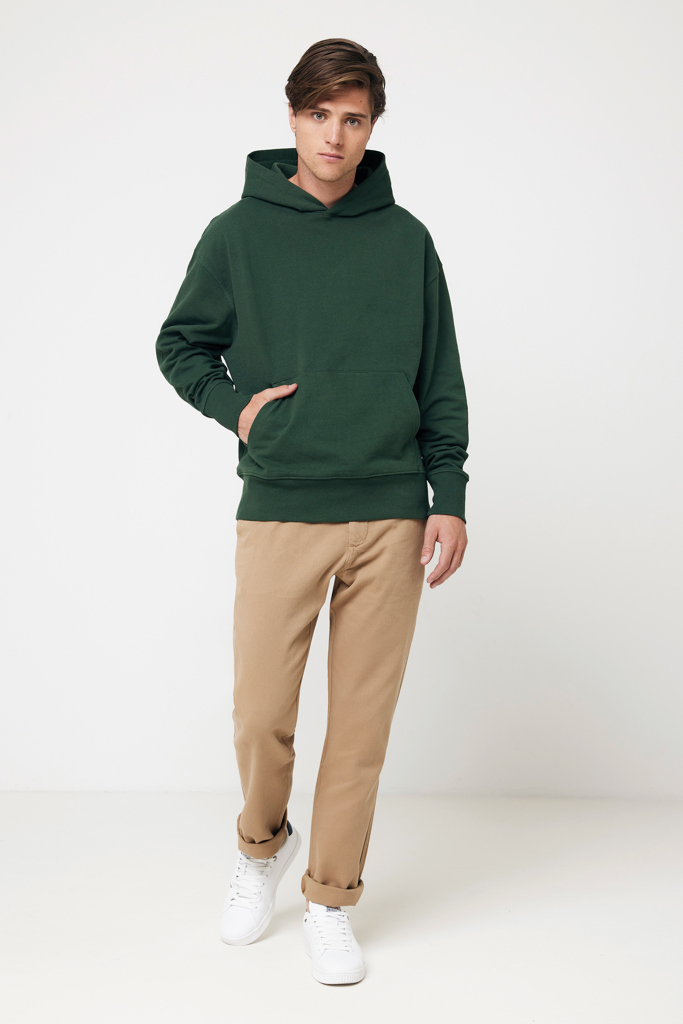 IQONIQ Yoho recycled cotton relaxed hoodie