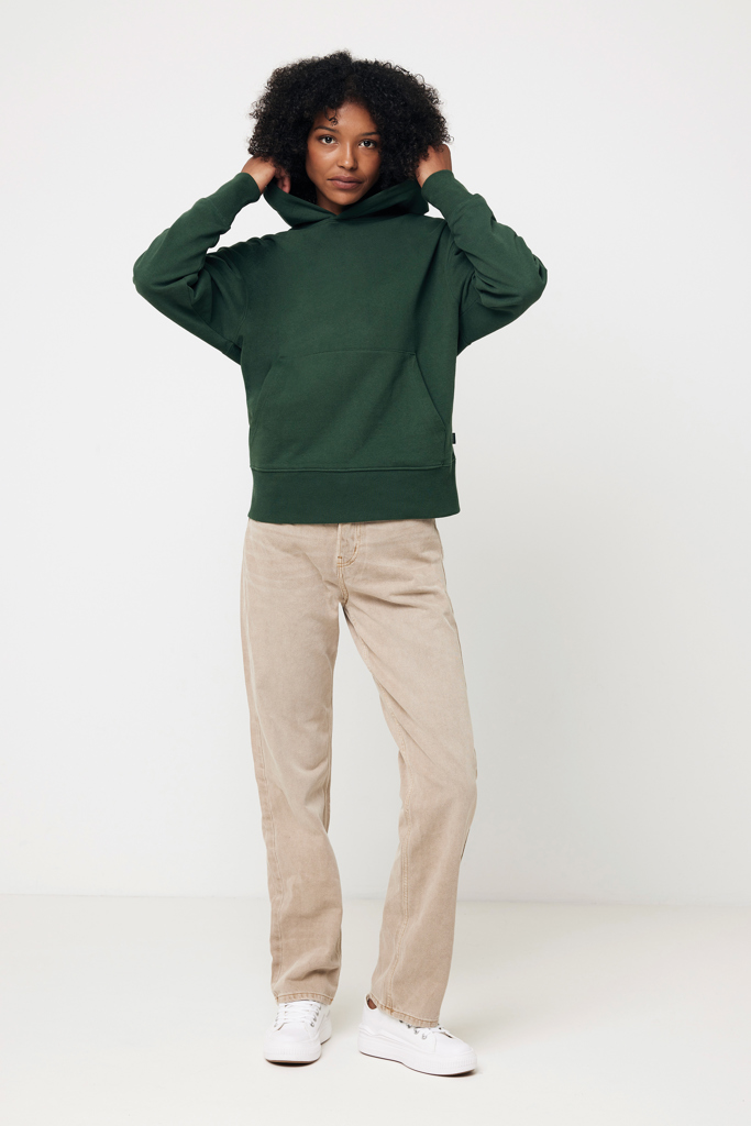 IQONIQ Yoho recycled cotton relaxed hoodie