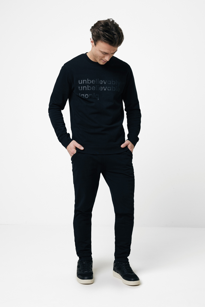 IQONIQ Zion recycled cotton crew neck