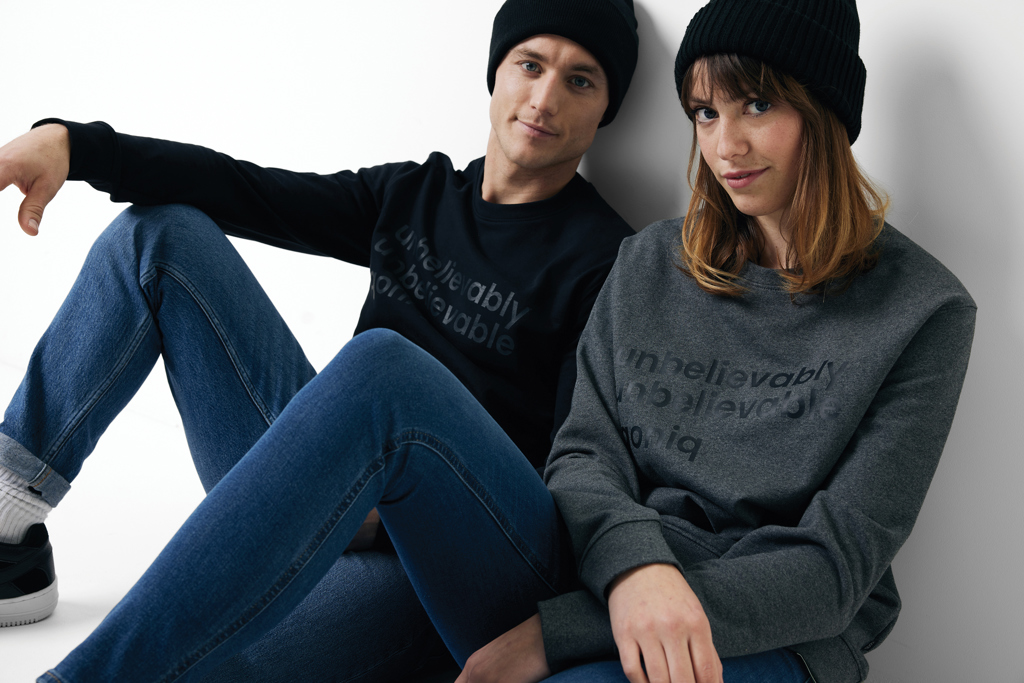 IQONIQ Zion recycled cotton crew neck