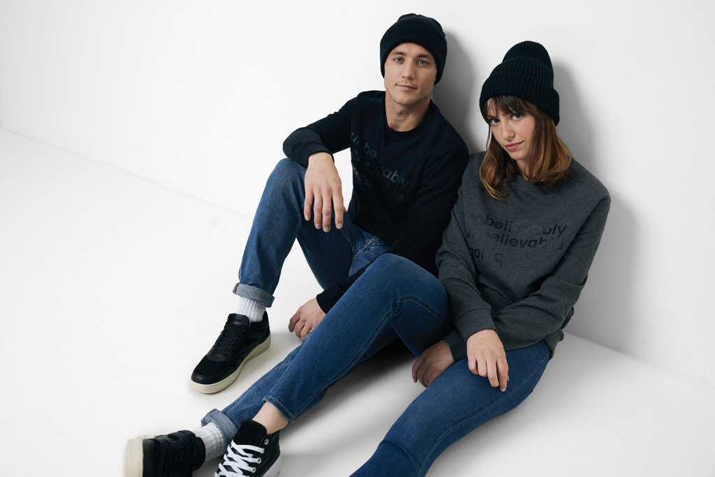 IQONIQ Zion recycled cotton crew neck