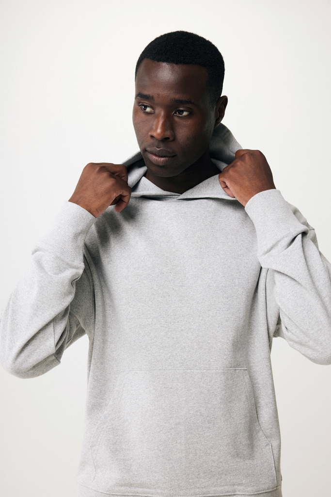 IQONIQ Yoho recycled cotton relaxed hoodie