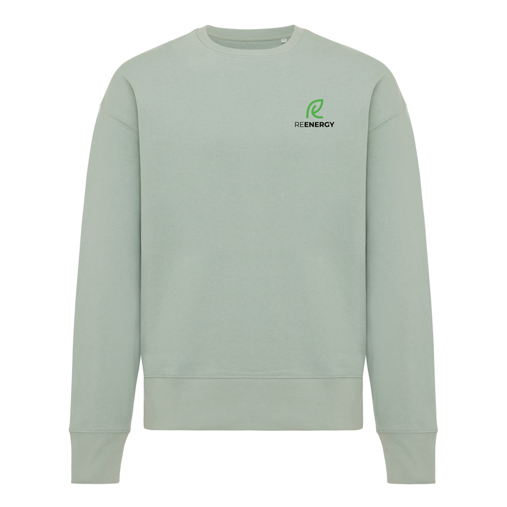 IQONIQ Kruger Sudadera Cuello Redondo Relax Fit Algodón Reci