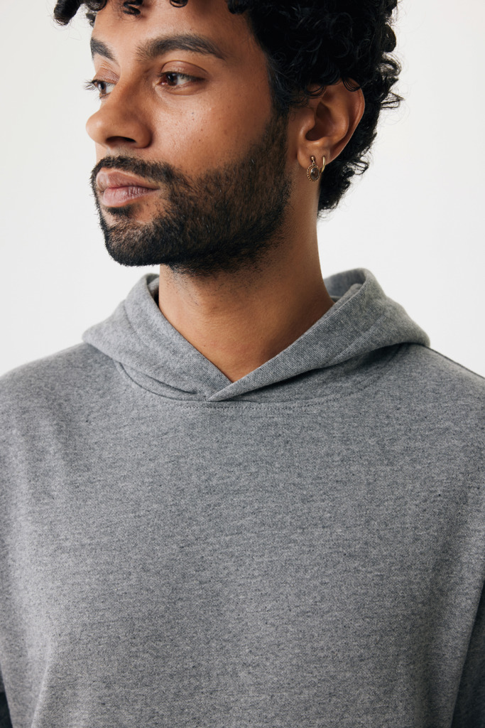 IQONIQ Yengo recycled cotton hoodie with sidepockets
