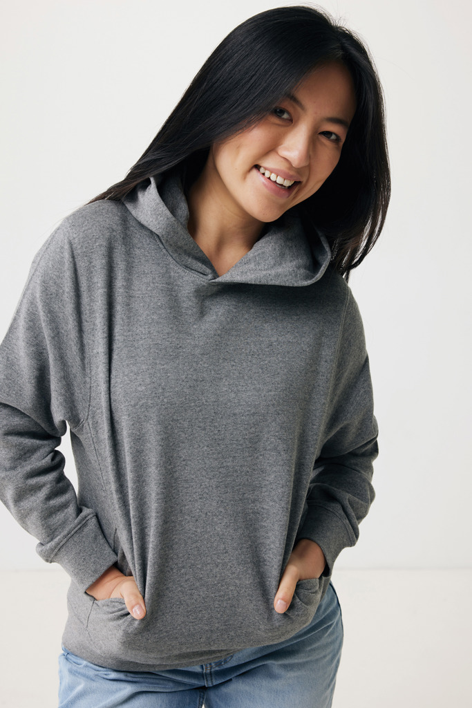 IQONIQ Yengo recycled cotton hoodie with sidepockets