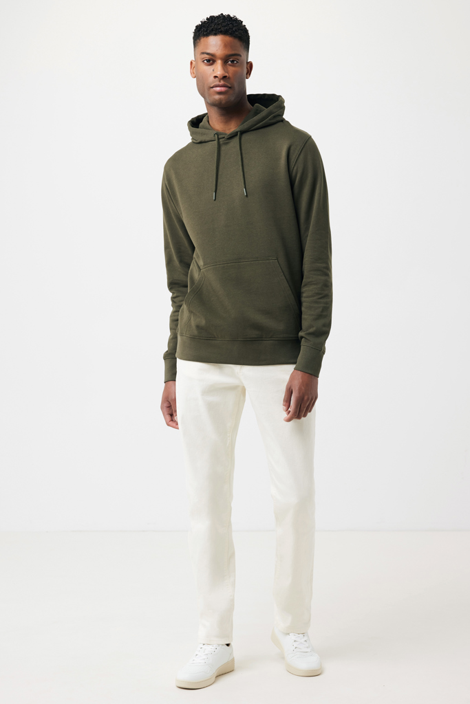 IQONIQ Rila lightweight recycled cotton hoodie