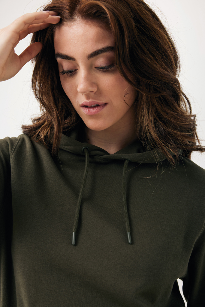IQONIQ Rila lightweight recycled cotton hoodie
