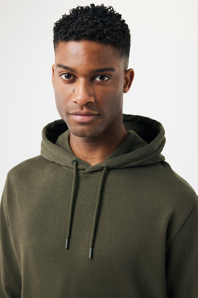 IQONIQ Rila lightweight recycled cotton hoodie