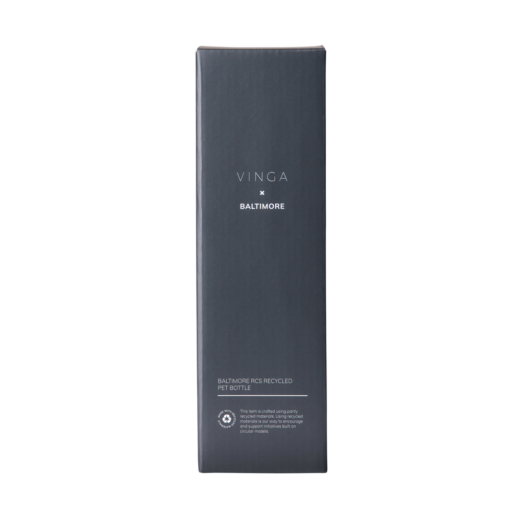 VINGA Botella ac. inox. reciclado RCS Baltimore 600 ml