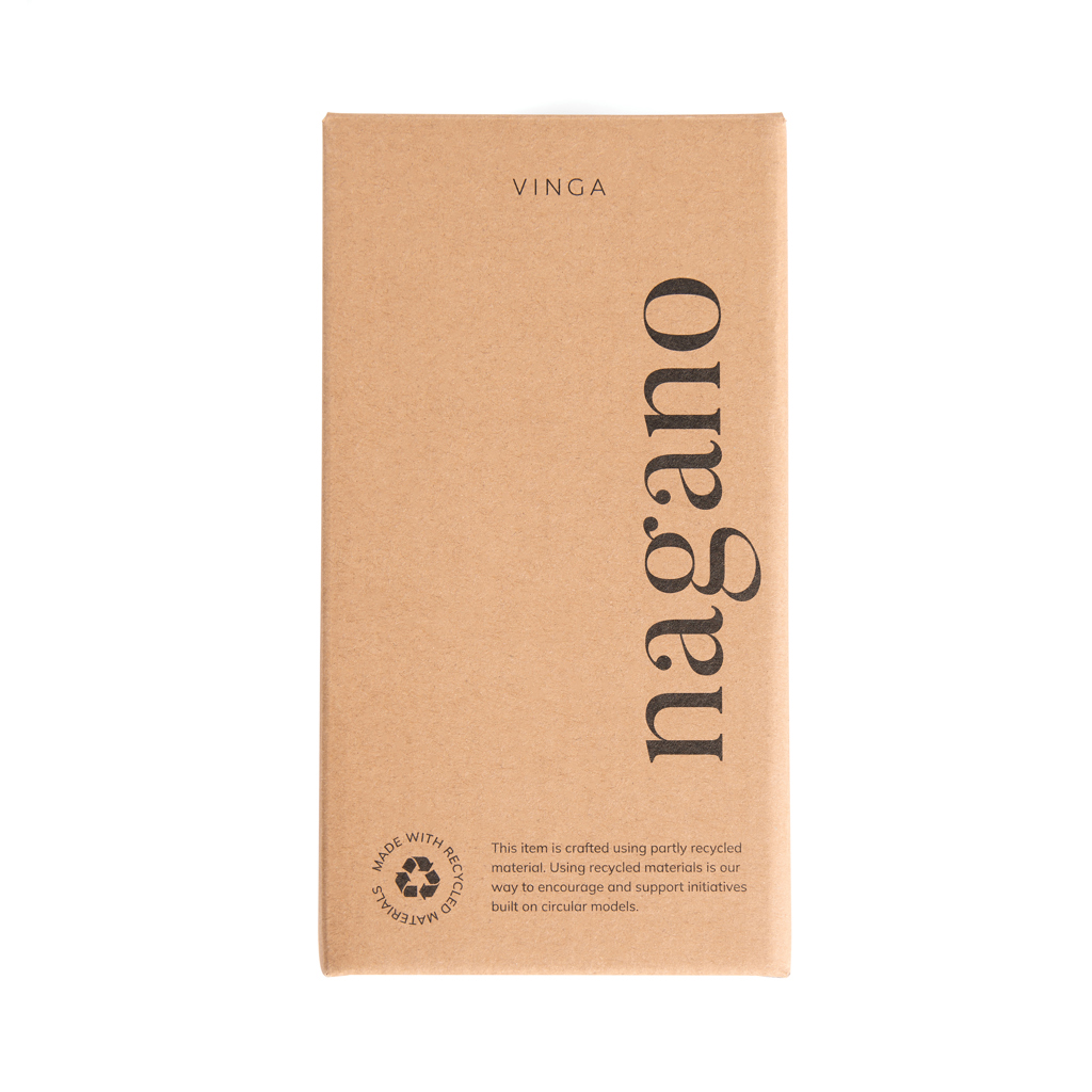 Set 2 tazas de acero inoxidable recicladas VINGA Nagano RCS