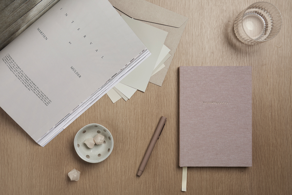 Diario de papel reciclado VINGA Thankfulness GRS