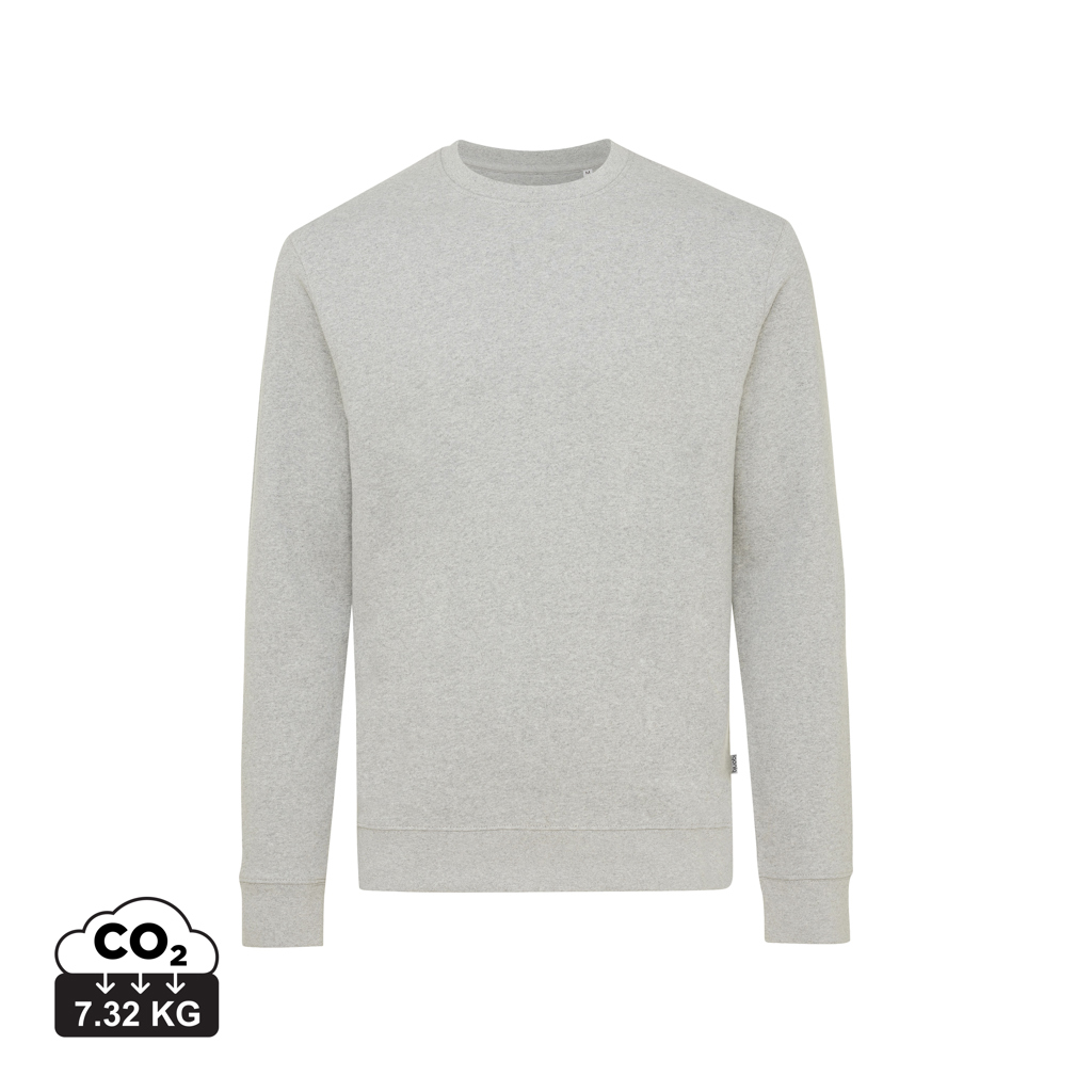 IQONIQ Denali recycled cotton crew neck undyed