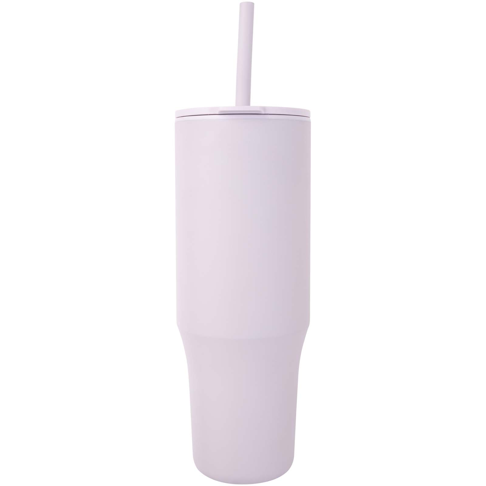 Vaso con aislamiento de 900 ml con certificado RCS y pajita de silicona Brady