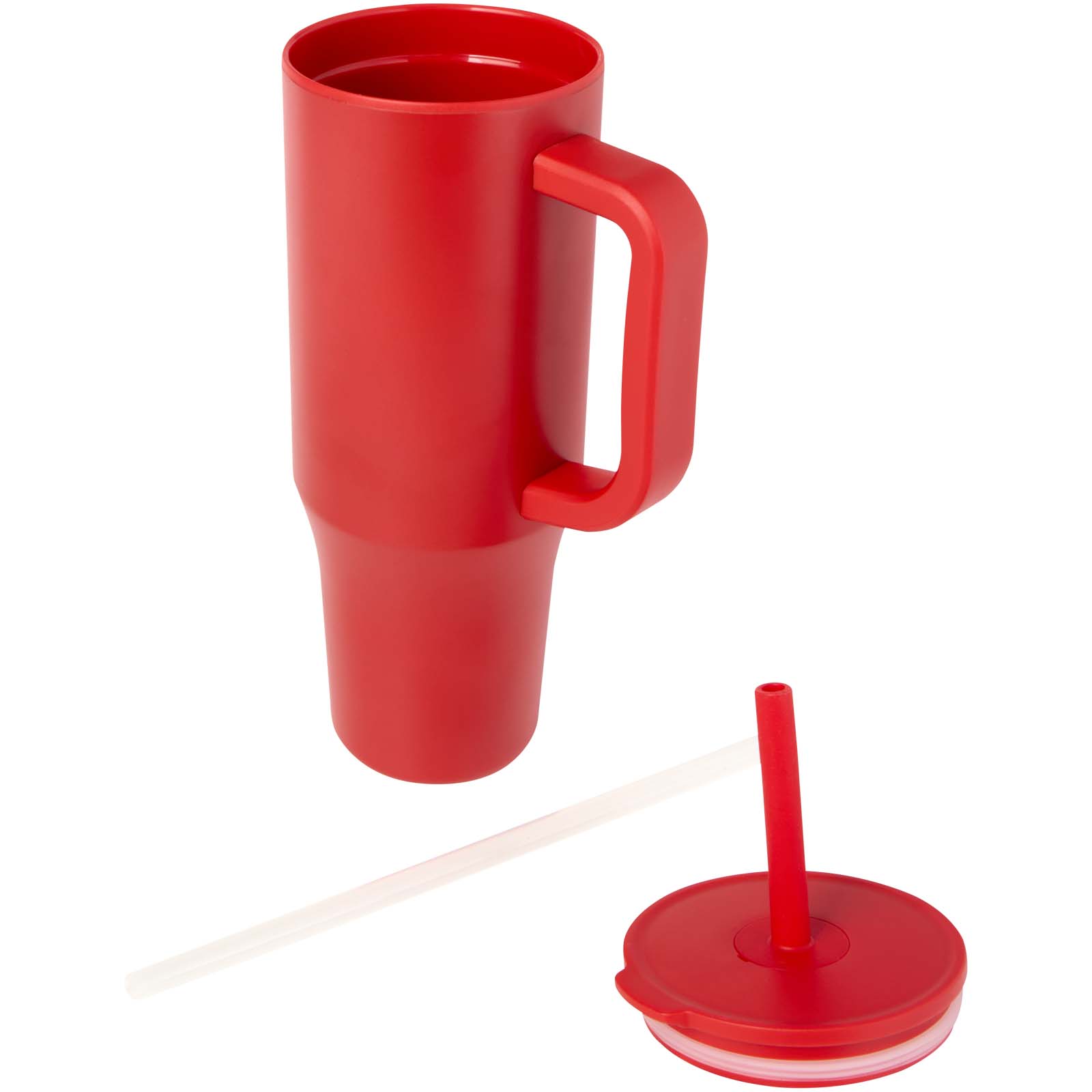 Vaso con aislamiento de 900 ml con certificado RCS y pajita de silicona Brady