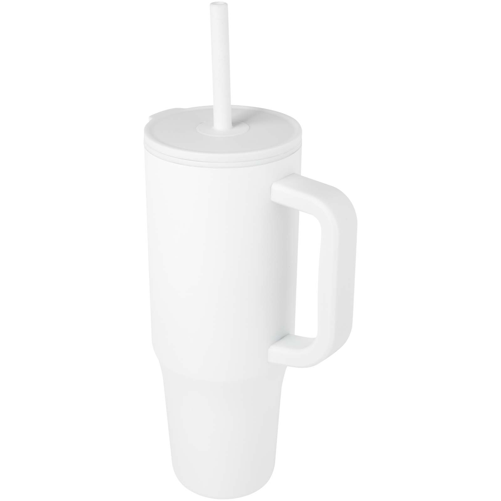 Vaso con aislamiento de 900 ml con certificado RCS y pajita de silicona Brady