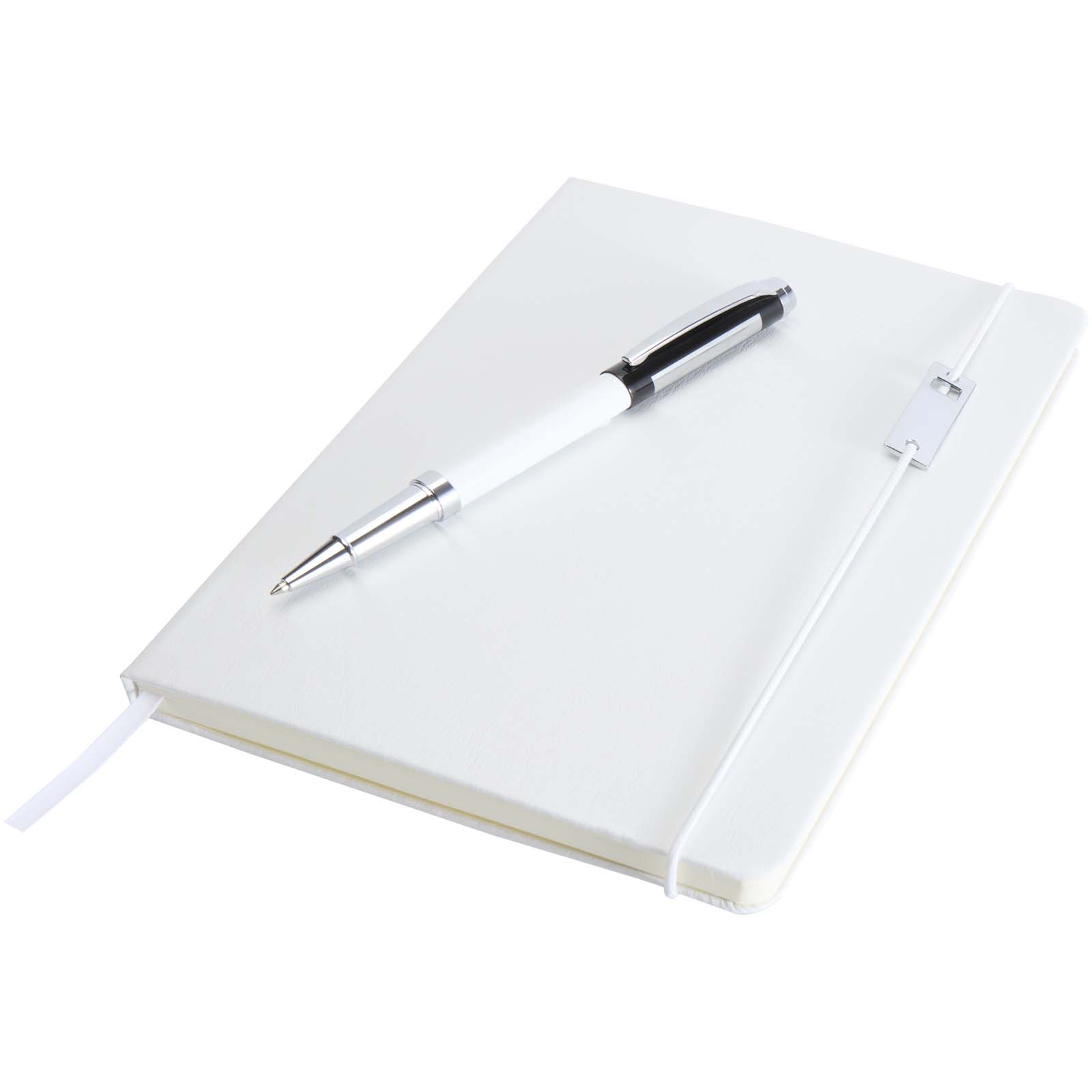 Set de libreta de tapa dura A5 y rollerball Legato Elegance