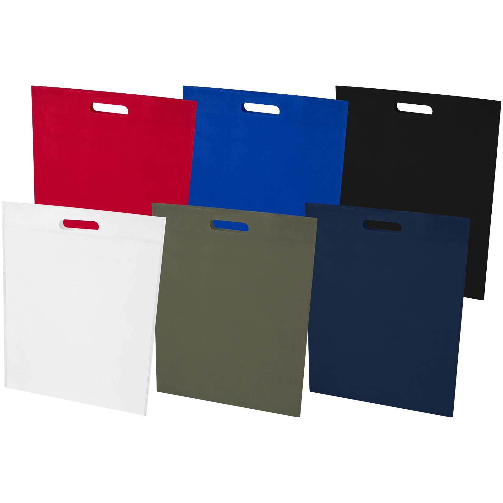 Bolsa Tote de 5 L de material no tejido reciclado con certificado GRS EcoSeal
