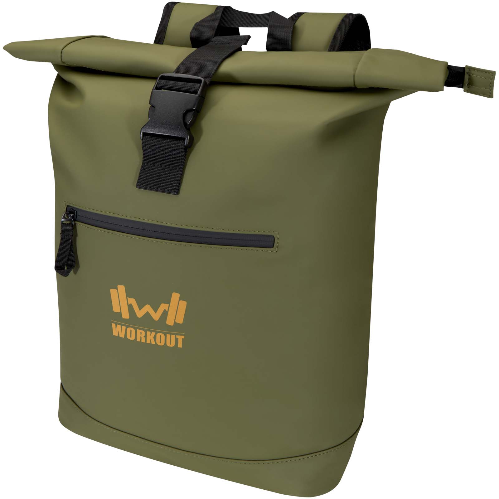 Mochila de 15 y 18 L con parte superior enrollable de material reciclado con certificado GRS Resi Plus