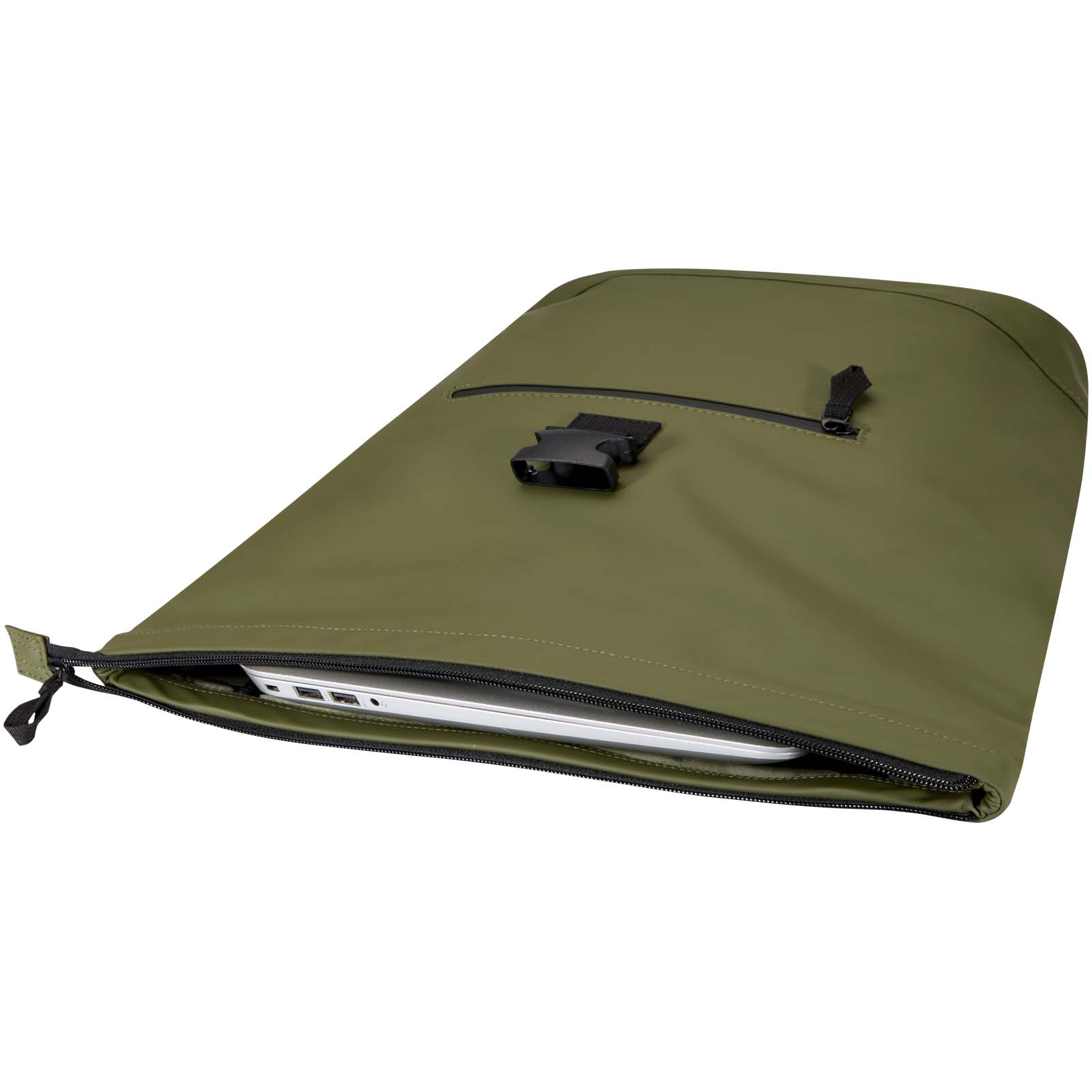 Mochila de 15 y 18 L con parte superior enrollable de material reciclado con certificado GRS Resi Plus