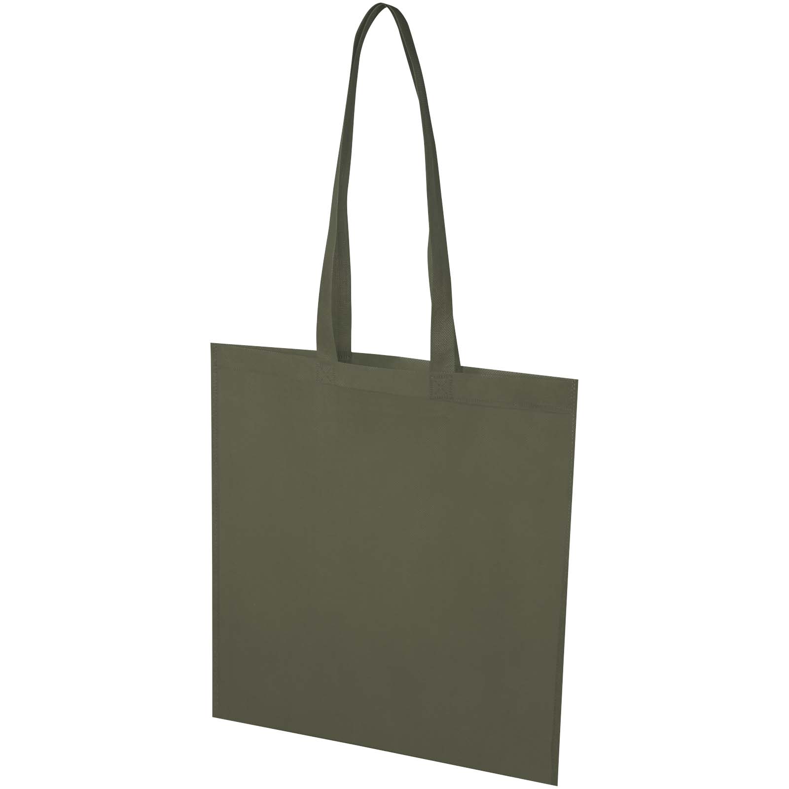 Bolsa Tote de 6 l para convenciones de material no tejido reciclado con certificado GRS EcoSeal