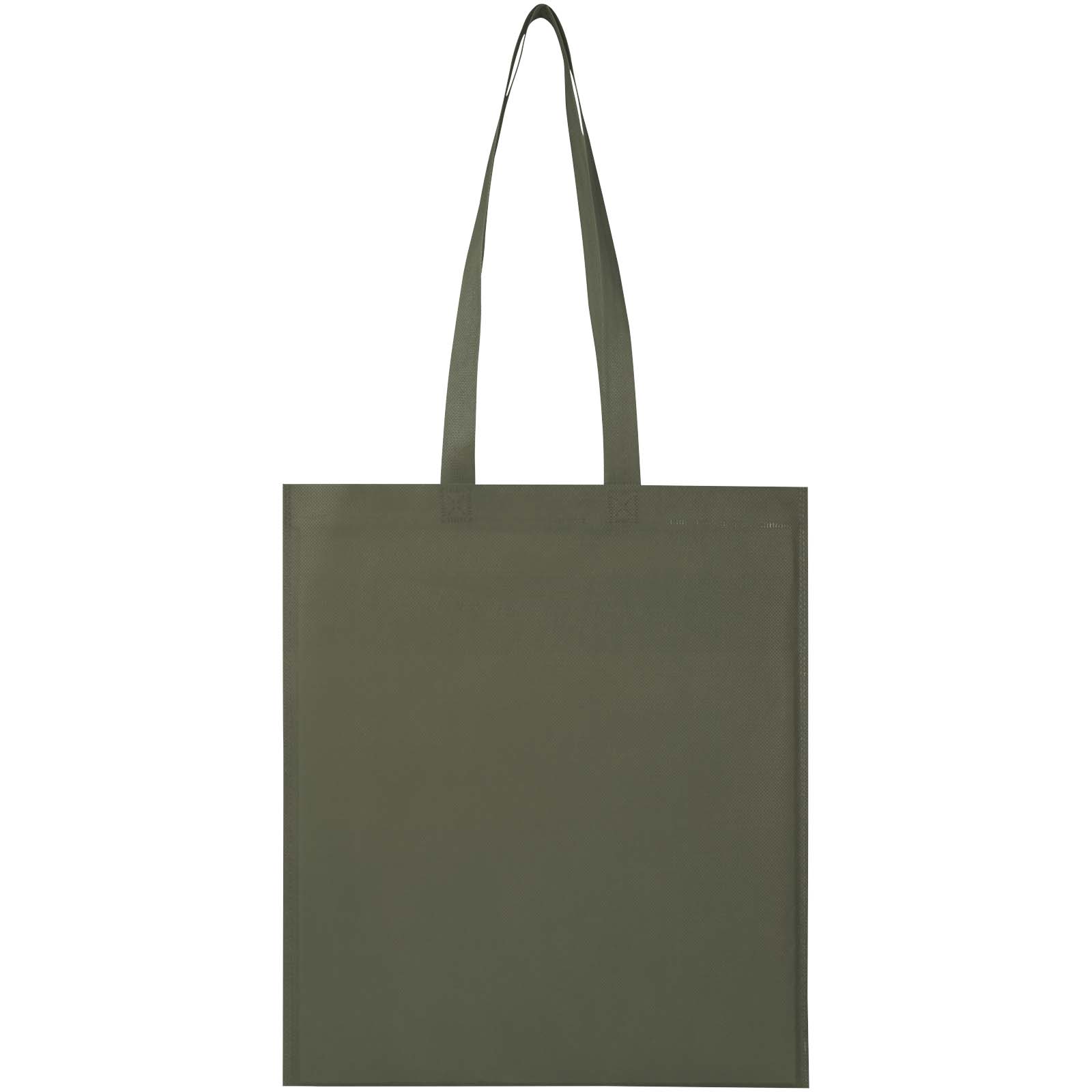 Bolsa Tote de 6 l para convenciones de material no tejido reciclado con certificado GRS EcoSeal