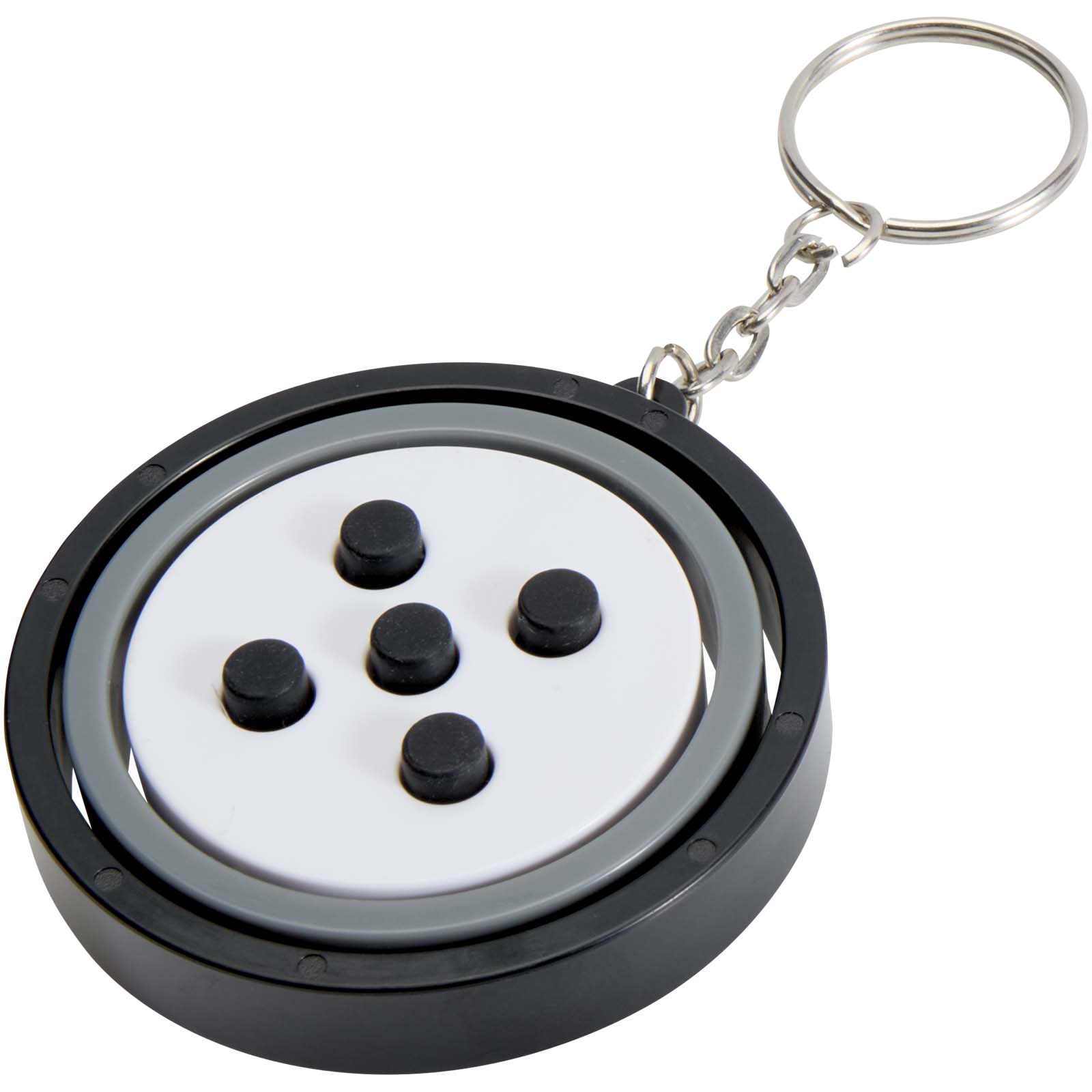 Llavero con giroscopio de plástico reciclado Spinx