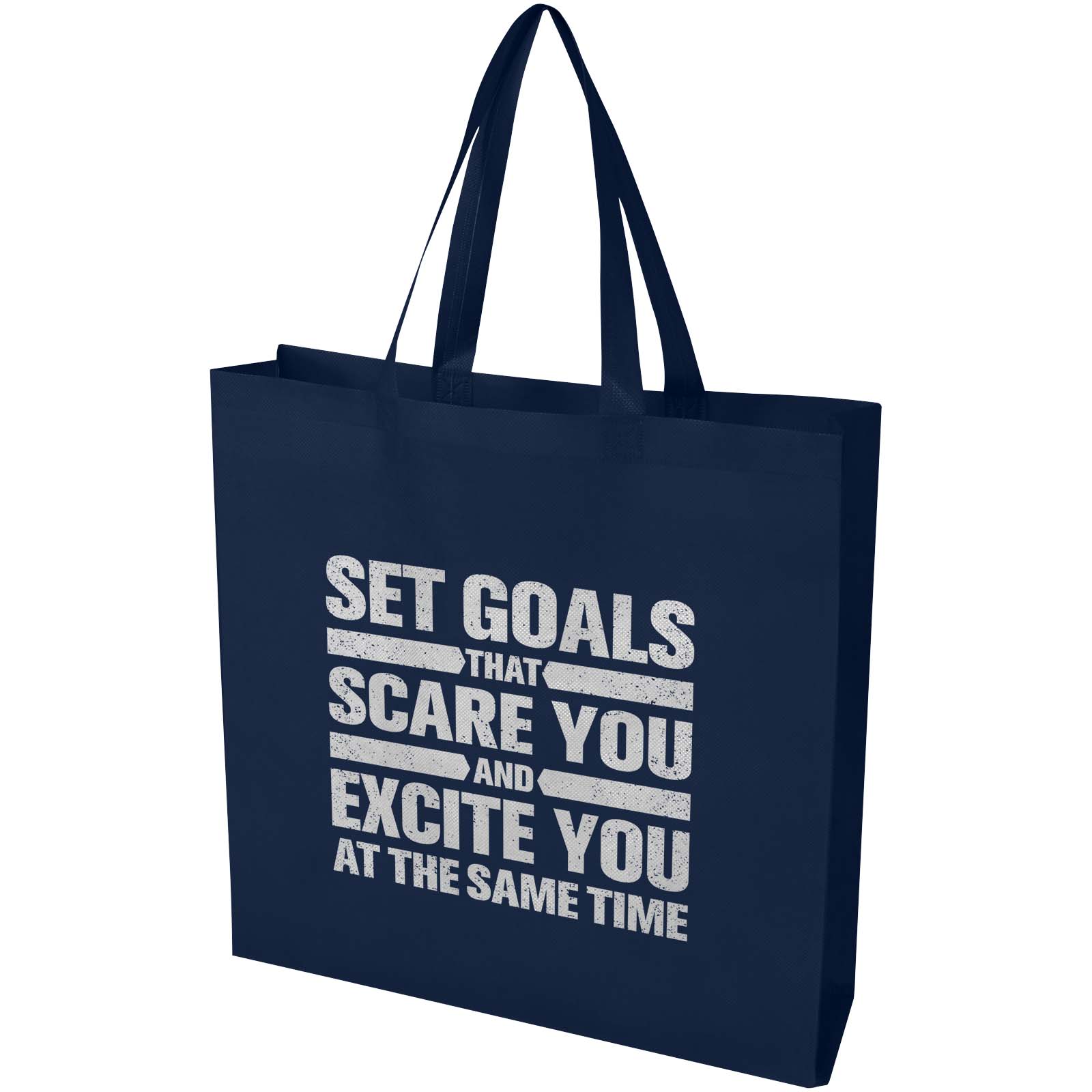 Bolsa Tote de 12 L con refuerzo de material no tejido reciclado con certificado GRS EcoSeal