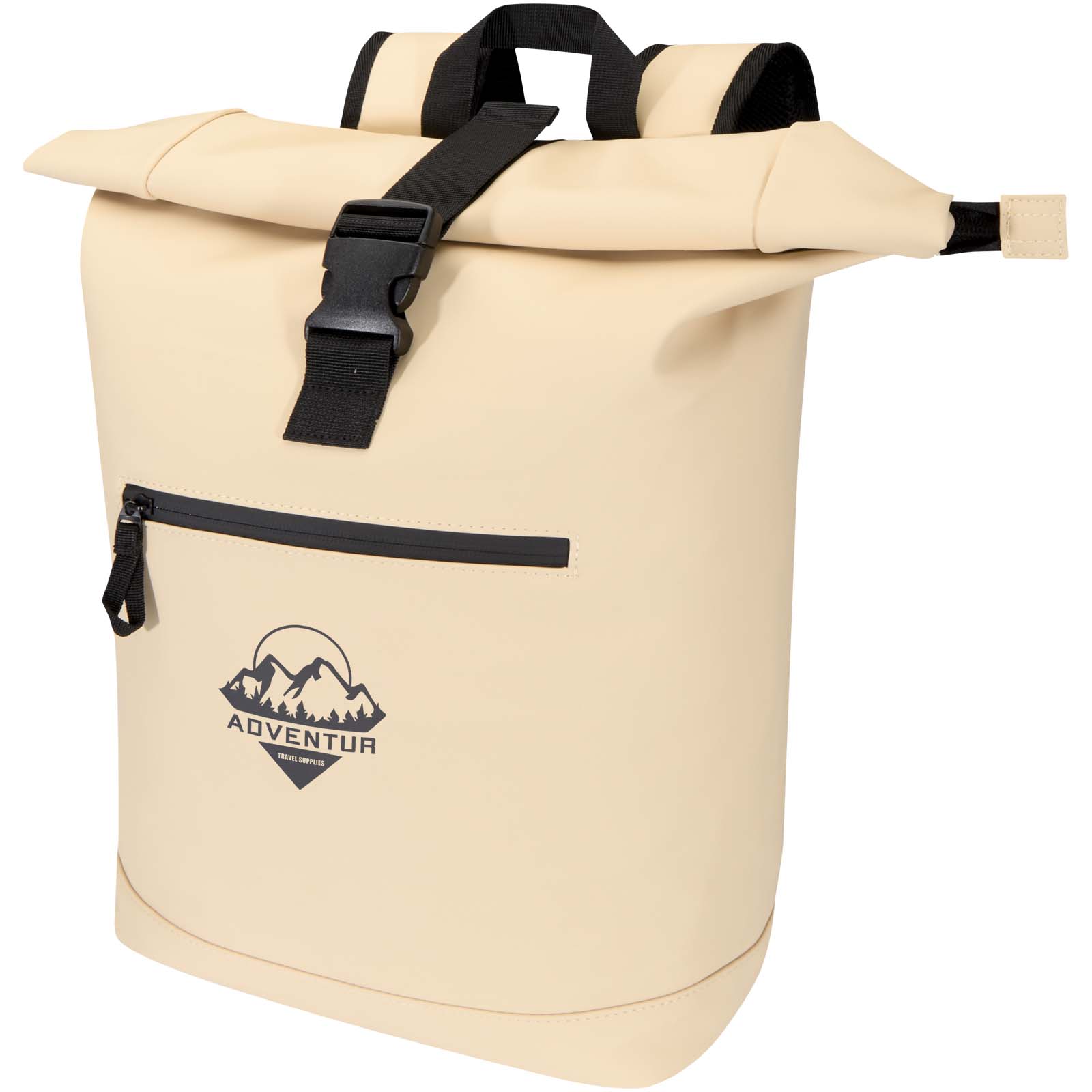 Mochila de 15 y 18 L con parte superior enrollable de material reciclado con certificado GRS Resi Plus