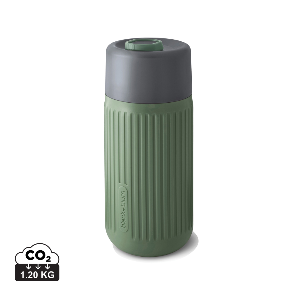 Vaso de vidrio Black+Blum de 340 ml