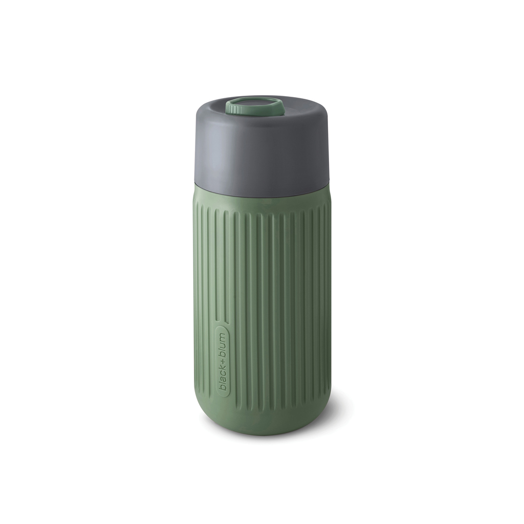 Vaso de vidrio Black+Blum de 340 ml