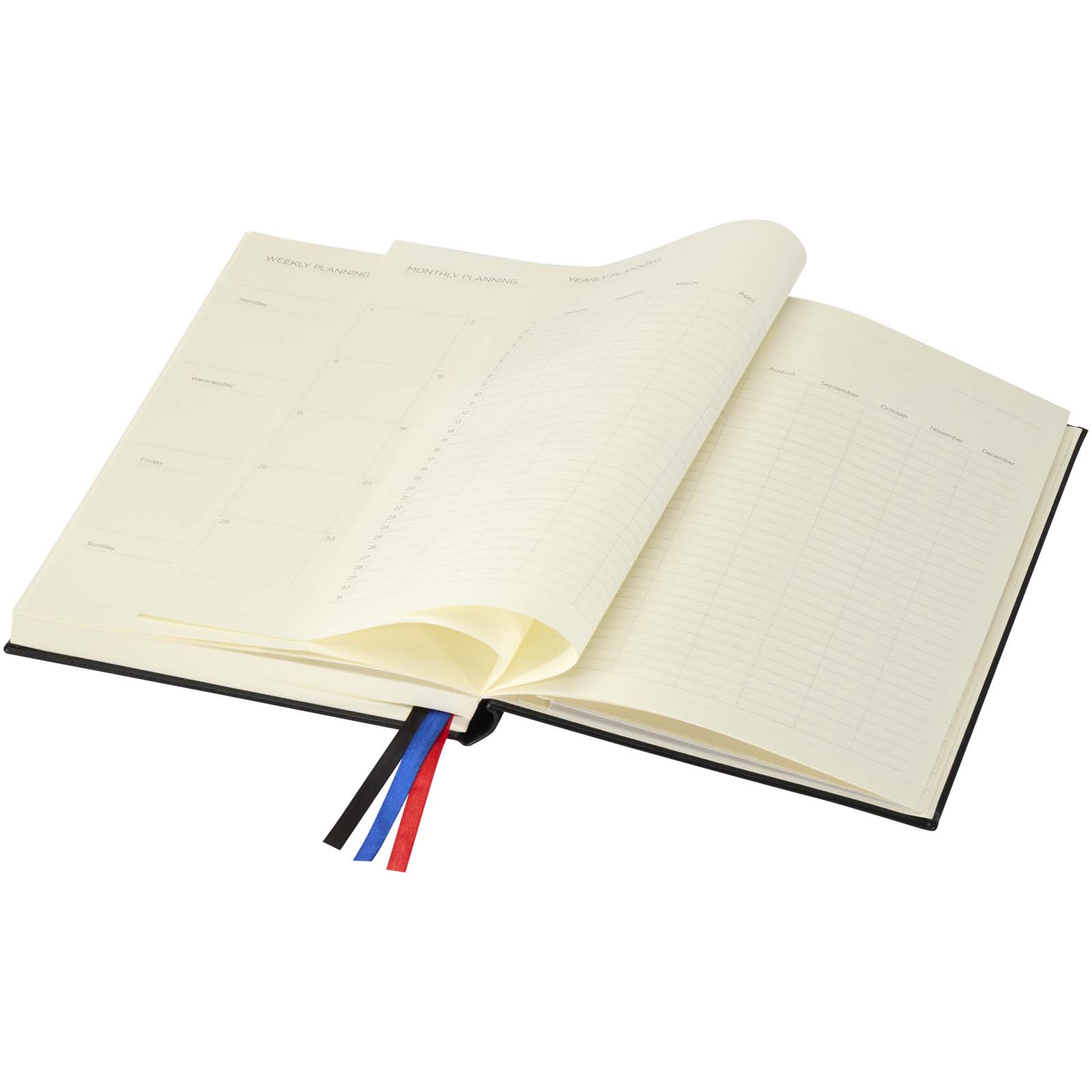 Libreta de tapa dura A5 con formato agenda “Alder”