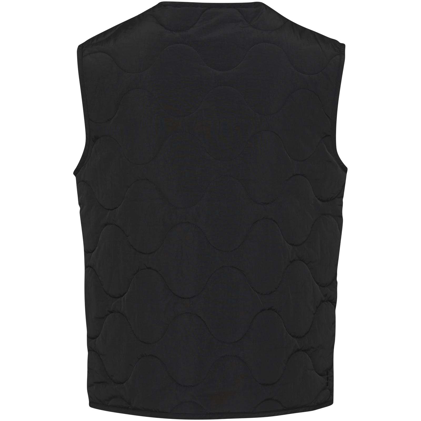 Chaleco acolchado unisex de material reciclado con certificado GRS Quartz