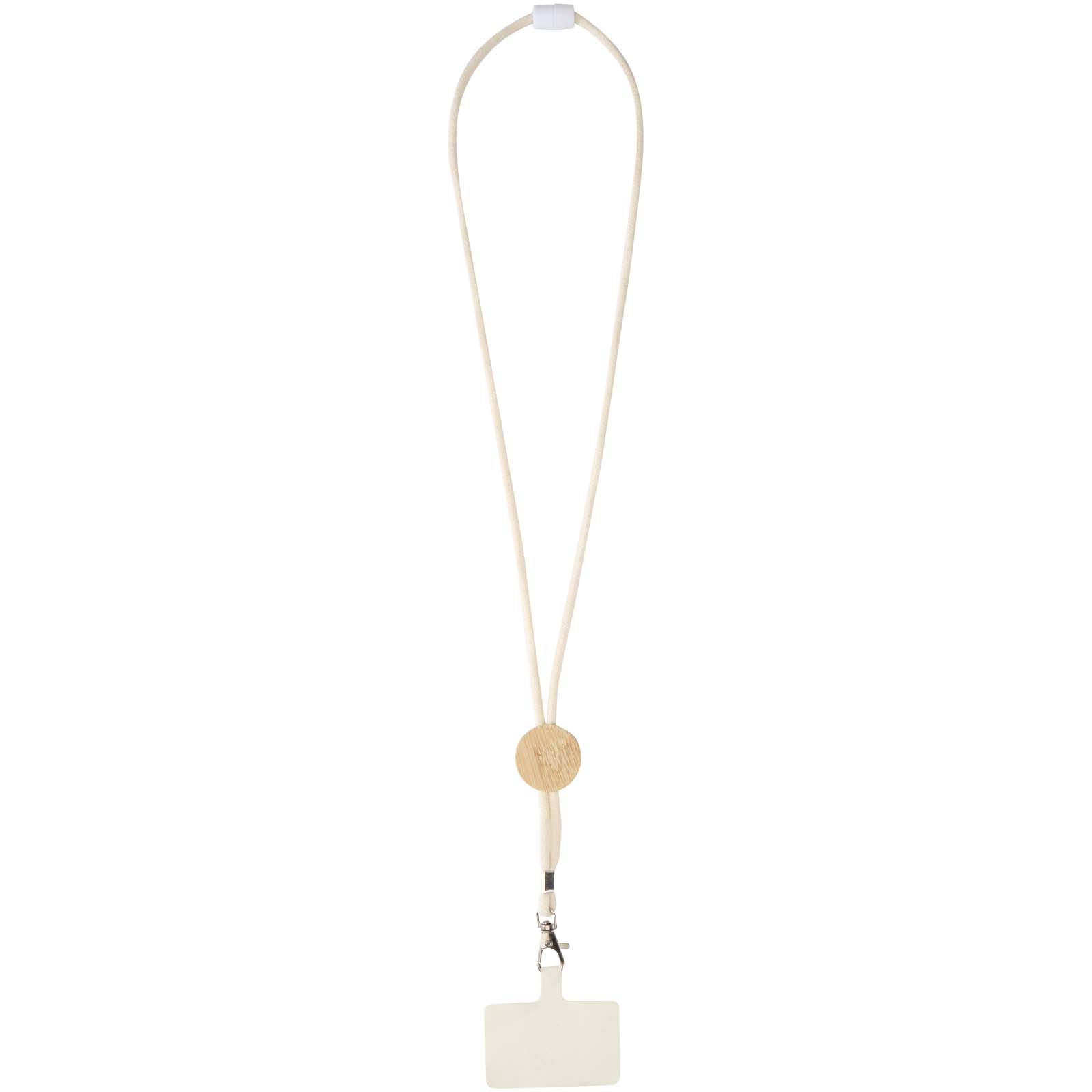 Lanyard para smartphone con detalles de bambú Adhab