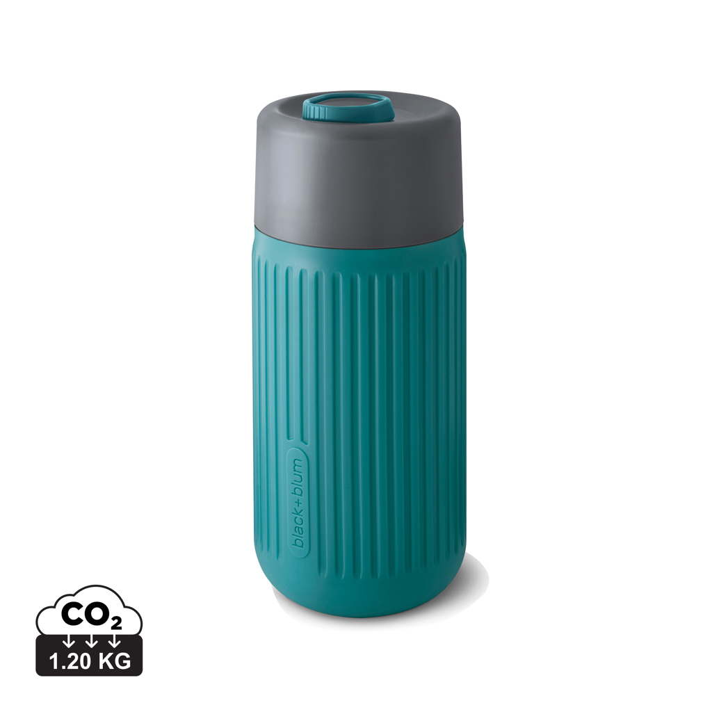 Vaso de vidrio Black+Blum de 340 ml