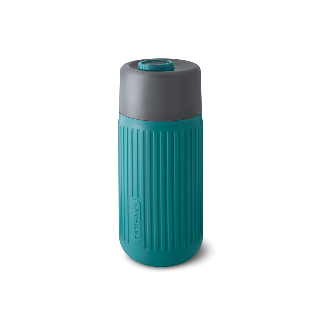Vaso de vidrio Black+Blum de 340 ml