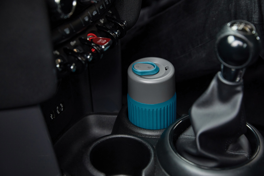 Vaso de vidrio Black+Blum de 340 ml