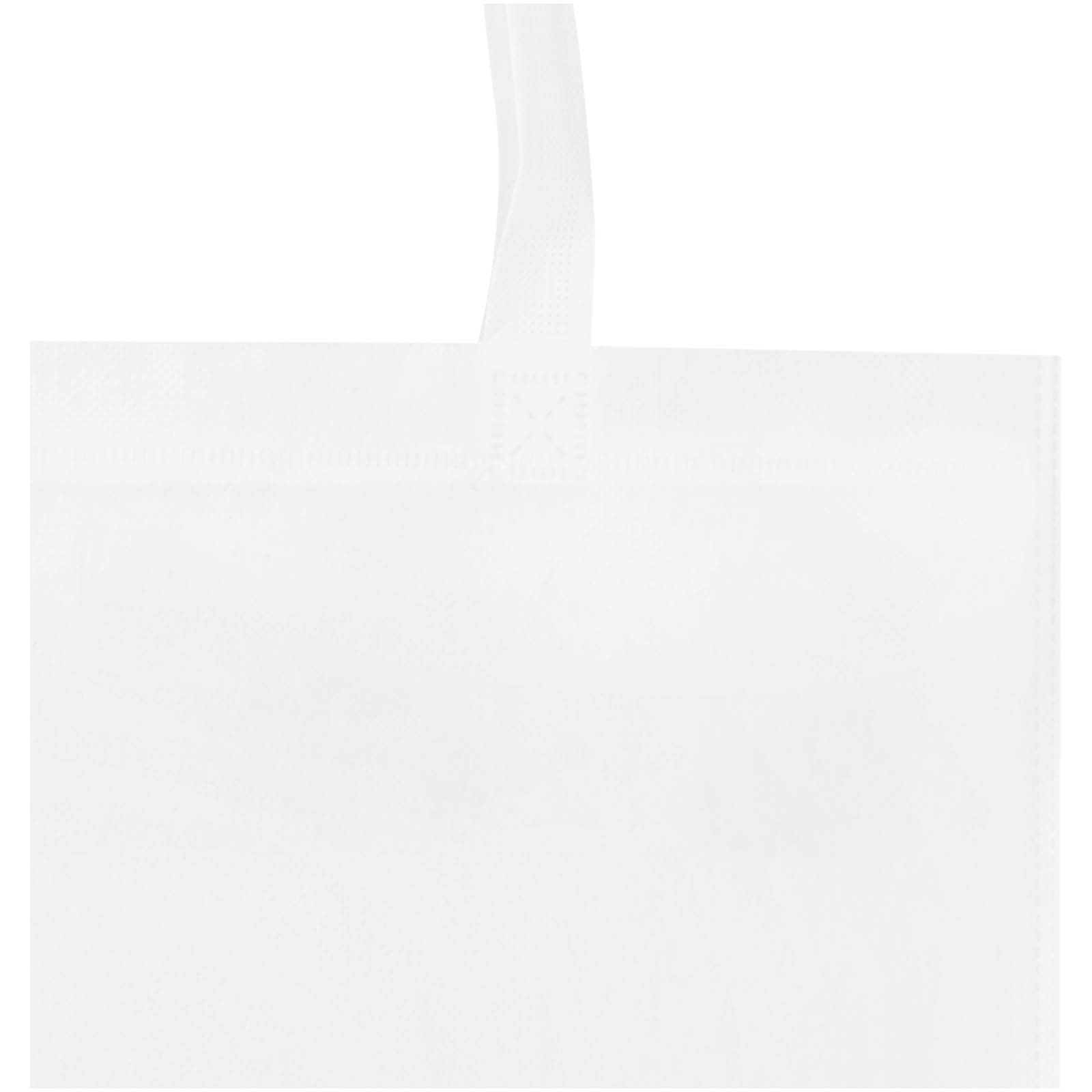 Bolsa Tote de 6 l para convenciones de material no tejido reciclado con certificado GRS EcoSeal