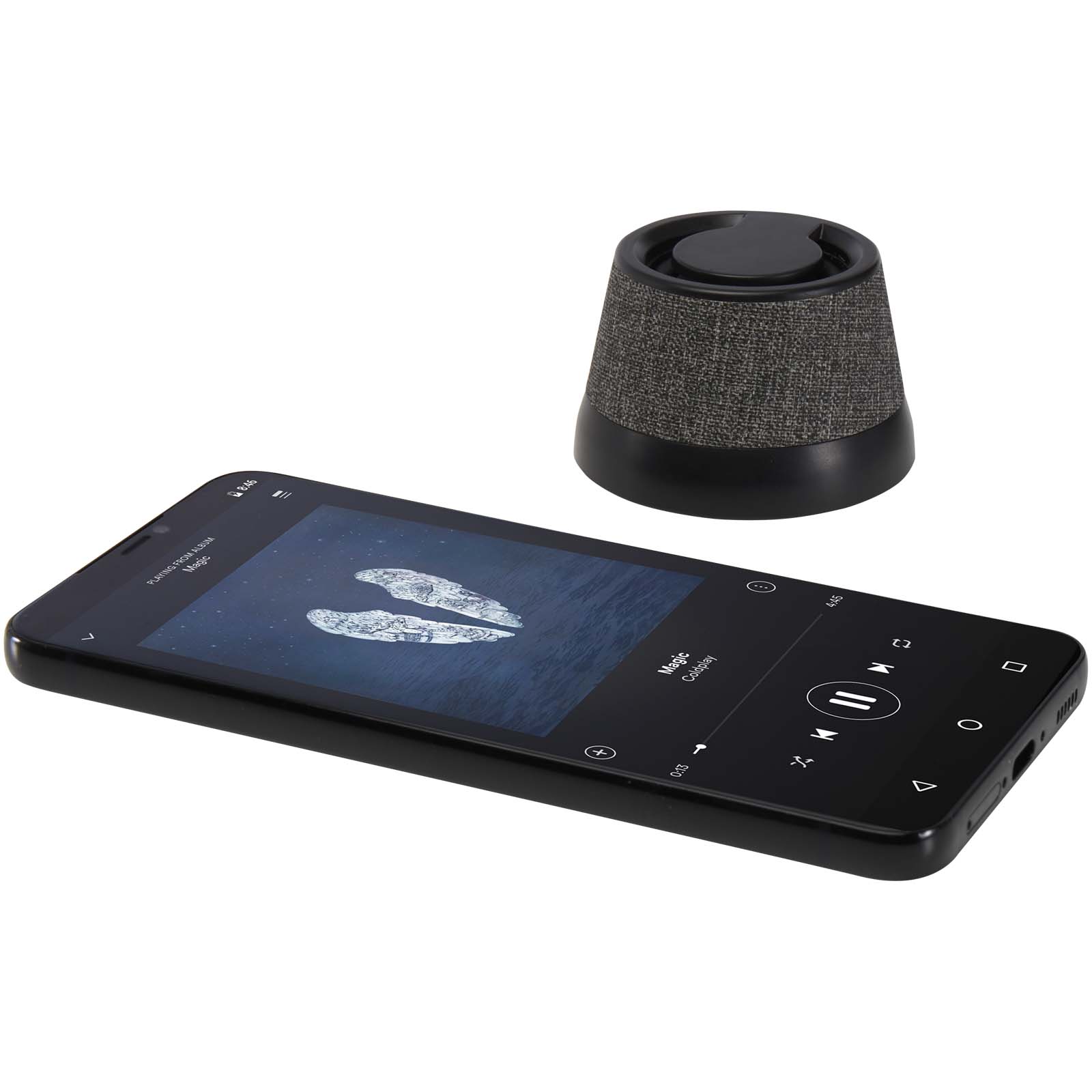 Altavoz inalámbrico magnético de plástico reciclado de 3 W Horna