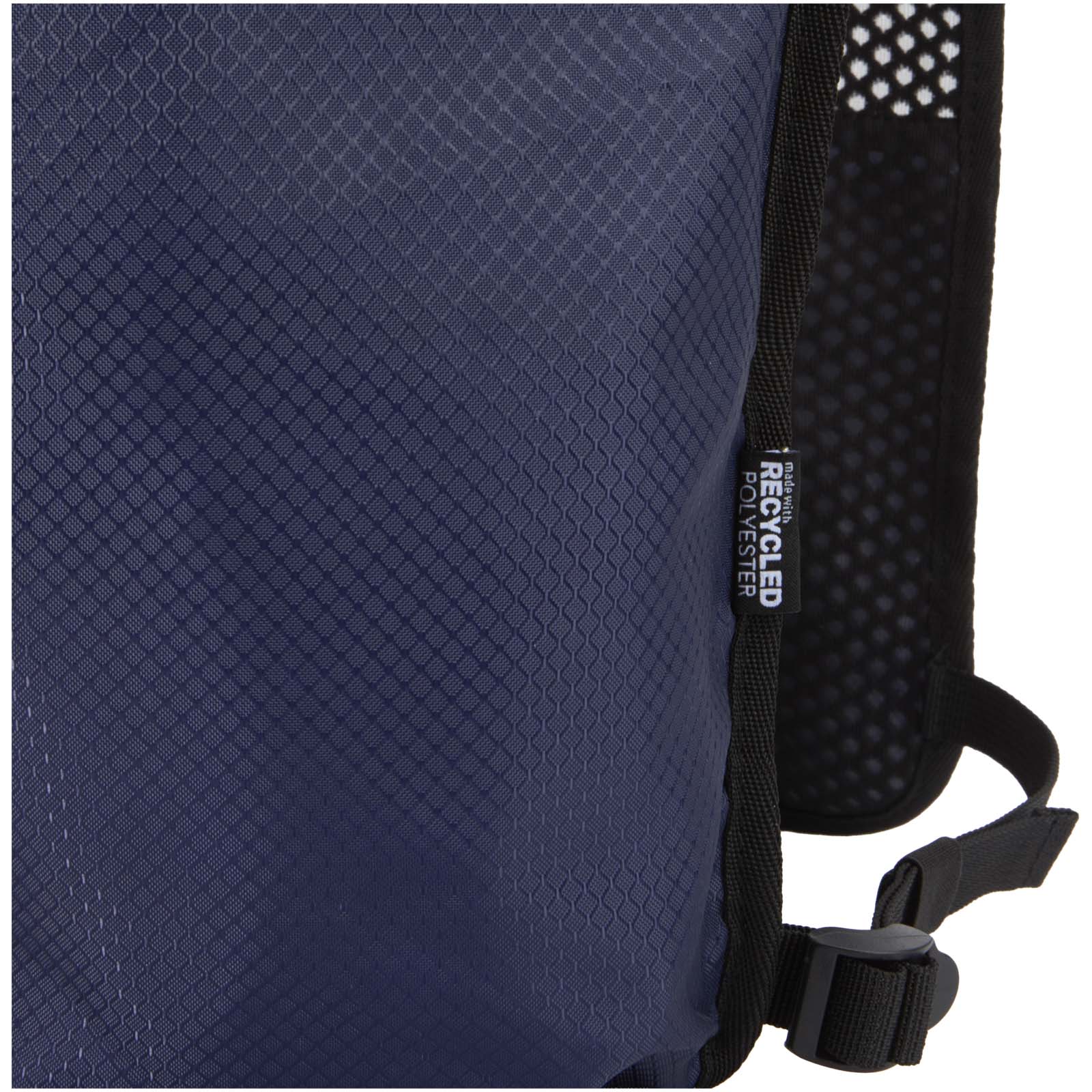 Chaleco de running de material reciclado con certificado GRS y mochila de hidratación de 5 L Nomad