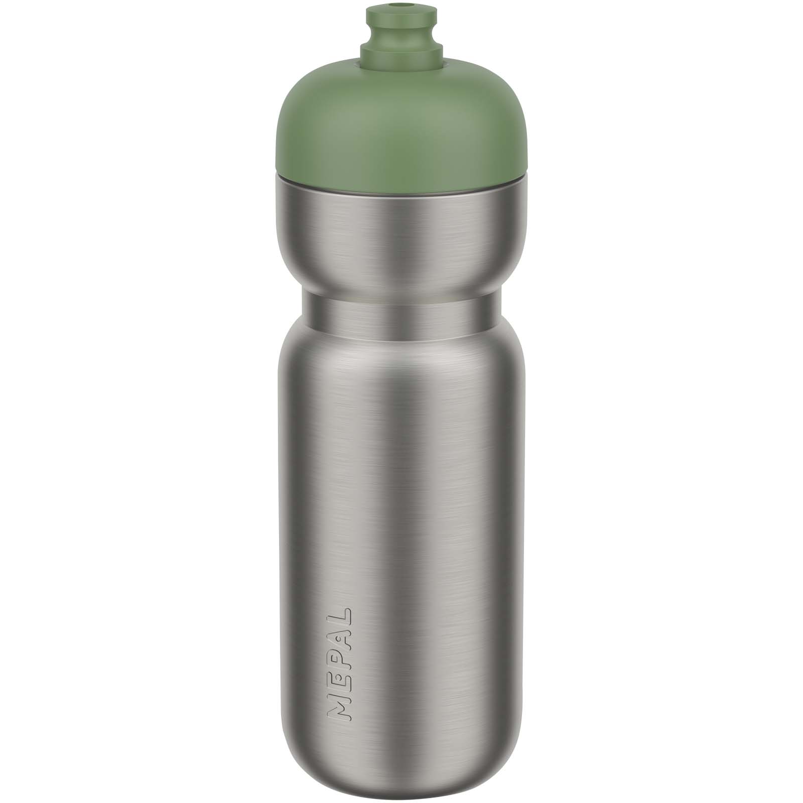 Bidón deportivo de 800 ml de acero inoxidable Mepal Pull