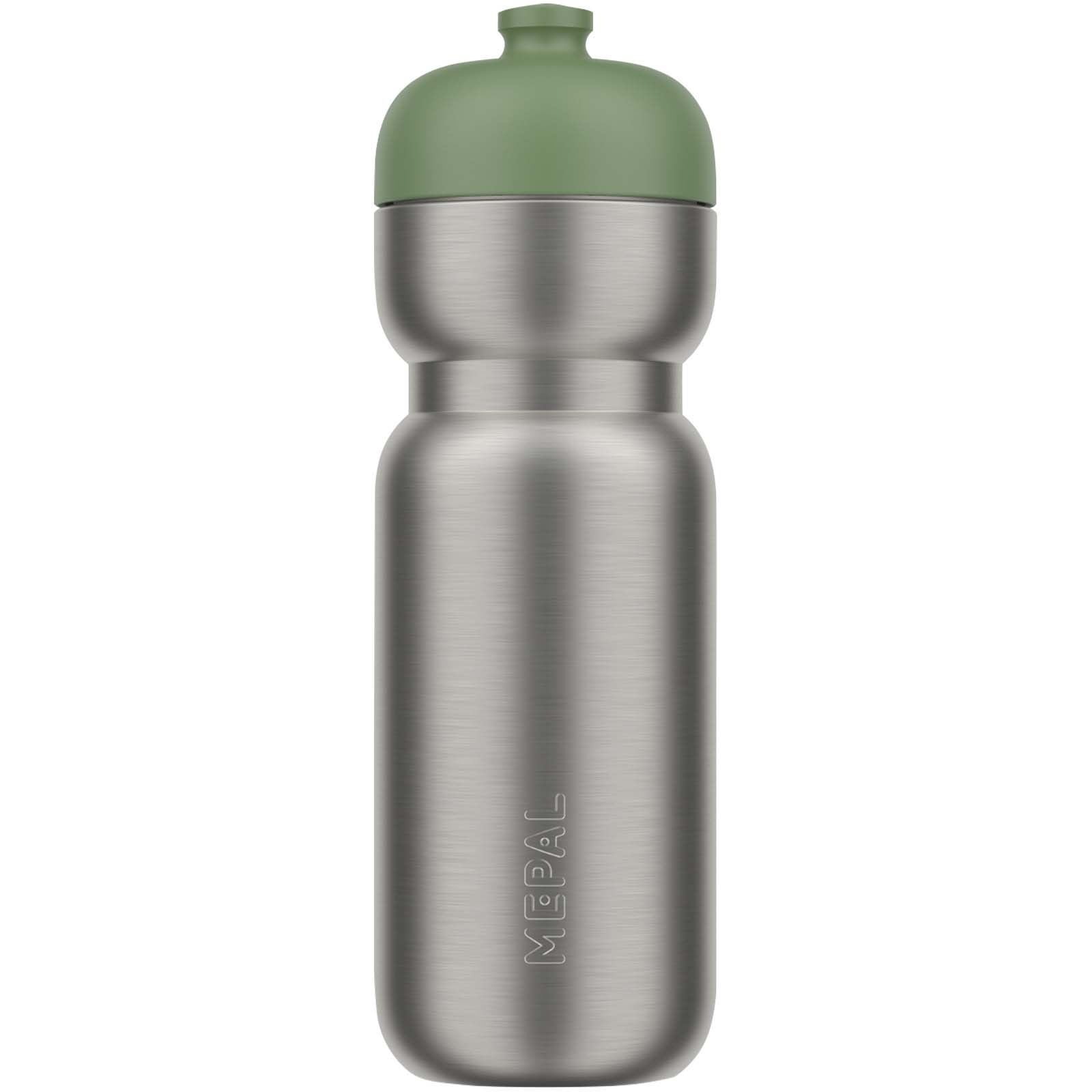 Bidón deportivo de 800 ml de acero inoxidable Mepal Pull