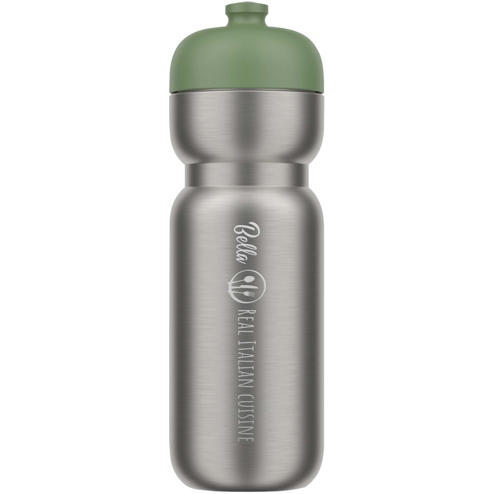 Bidón deportivo de 800 ml de acero inoxidable Mepal Pull